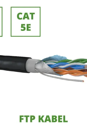 Outdoor FTP kabel 30 mtr. CAT5E / afgeschermd Populair