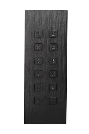 Dagaanbieding Fasttel codepaneel opbouw zwart FTB23K