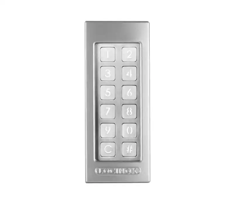 Locinox codepaneel SLIMSTONE-2 - zilver Koop Vandaag