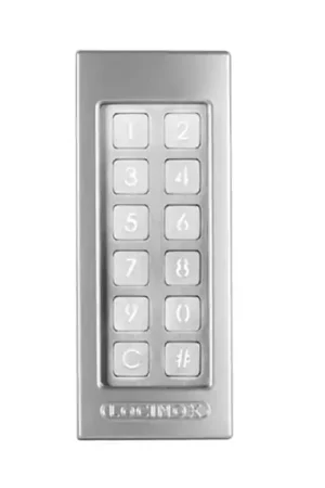 Betaalbaar Locinox codepaneel SLIMSTONE-X - zilver