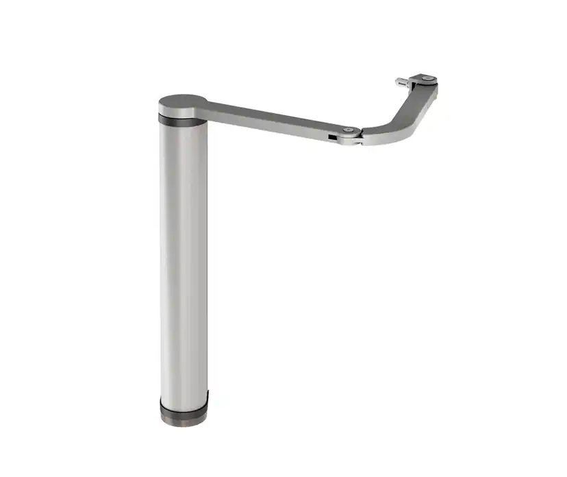 Locinox poortsluiter VENUS met knikarm - zilver Gratis Retour