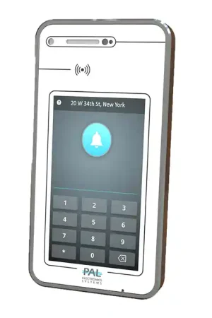Video intercom PAL met multifunctioneel display - wit Goedkoop