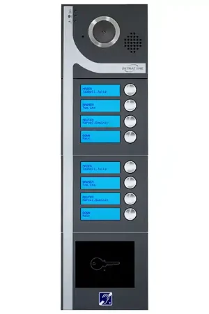 Video intercom GSM DINA 8 beldrukkers, incl. 4G-IP module Premium