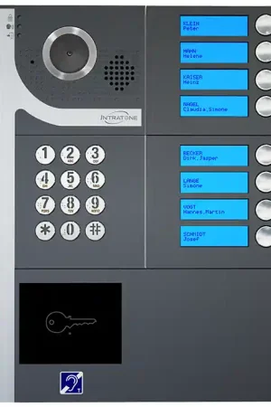 Video intercom GSM DINA 8 beldrukkers, codepaneel, incl. 4G-IP module Snelle Levering