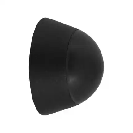 Express Levering Deurstopper zwart rond 37,5×25 mm