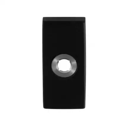 Rozet 70x32x10mm zwart rechthoekig Bestel Nu