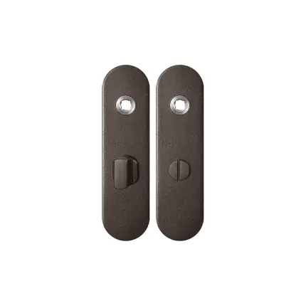 GPF1110.A1 kortschild afgerond WC63/8 grote knop Dark blend Favoriet