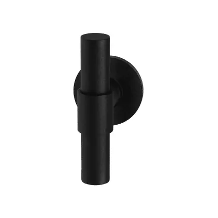 GPF8241.00 zwarte kruiskruk Hipi Deux+ op ronde rozet Flitsaanbieding