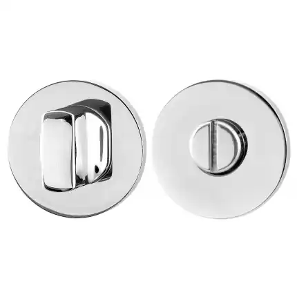 Lage Kosten Toiletgarnituur 50x6mm stift 5mm RVS gepolijst grote knop