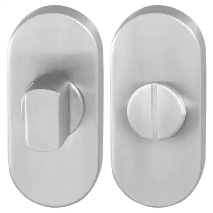 GPF0904.04 toiletgarnituur 70x32mm stift 5mm RVS geborsteld Bestseller