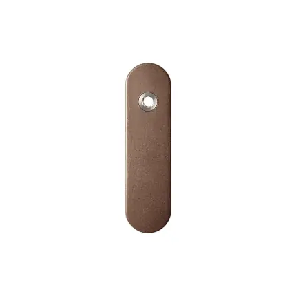 GPF1110.A2L kortschild afgerond blind linksdraaiend Bronze blend Betaalbaar