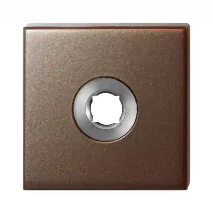 Favoriet Rozet 50x50x8 mm Bronze blend