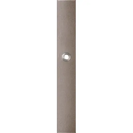 Gecertificeerd GPF1175.A3R langschild rechthoekig blind rechtsdraaiend Mocca blend