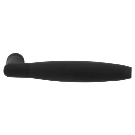 Ika XL zwart/zwart deurkruk trapezium eindknop Uitverkoop