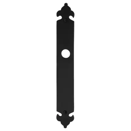 Langschild BB56 smeedijzer zwart 291x41x4mm Lage Kosten