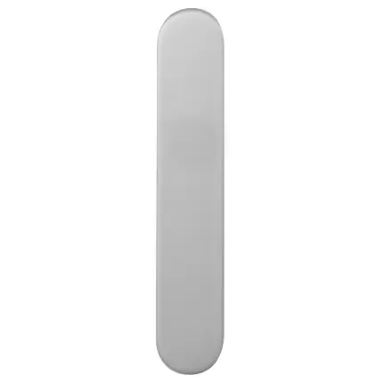 Goedkoop Langschild blind zonder krukgat afgerond RVS geborsteld GPF1200.20L/R