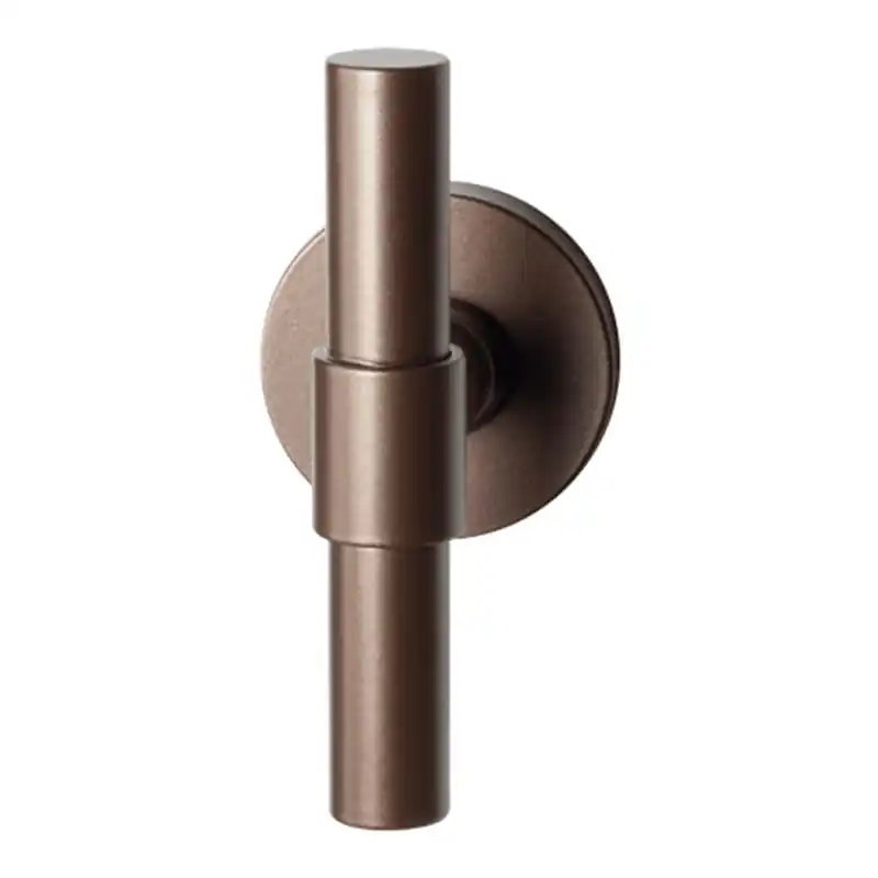 Hipi Deux Bronze blend kruisknop vast DeurbeslagGigant.nl Must-Have