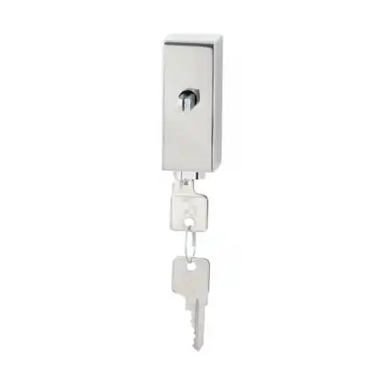 Aanbieding DK afsluitbaar rechthoekig 83x34x31 mm stift DK 40 mm RVS