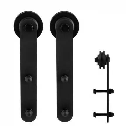 schuifdeurhanger set Varsi zwart t.b.v. extra deur Speciale Aanbieding