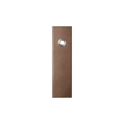 Direct Beschikbaar GPF1115.A2R kortschild rechthoekig blind rechtsdraaiend Bronze blend