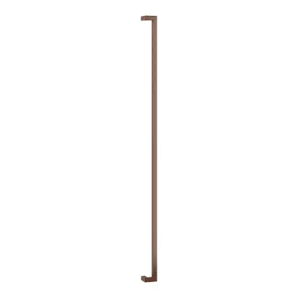 GPF14 deurgreep verkropt 30x30x1800mm hoogte 60mm Bronze blend Exclusieve Aanbieding
