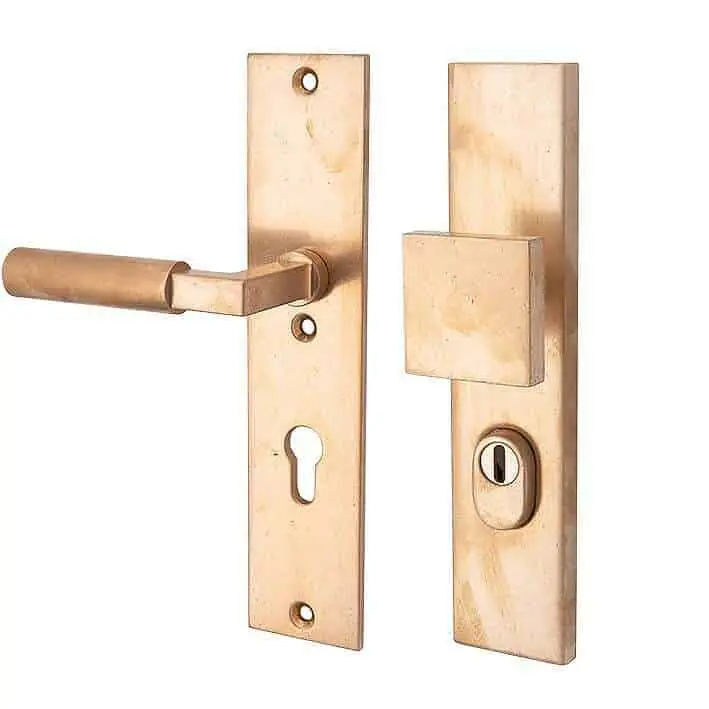 Knopg.LS SKG Bauhaus messing titaan PC72 Gratis Retour