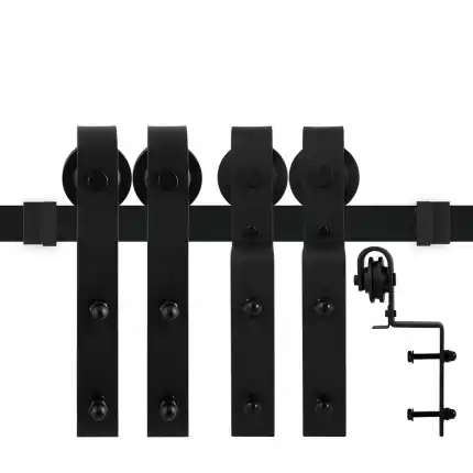 Voordeelprijs kastenwandsysteem Lanka zwart 183 cm