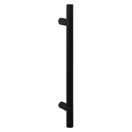 Finale Uitverkoop Deurgreep T-model 16x198mm zwart