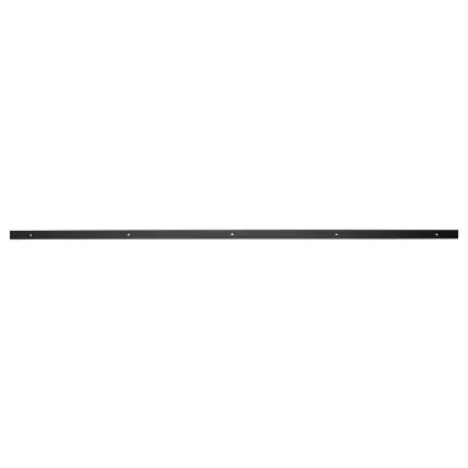 schuifdeurrails 183 cm zwart Aanbieding