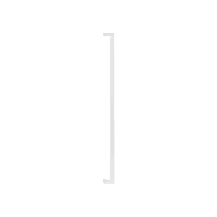 Premium GPF14 deurgreep verkropt 30x30x1400mm hoogte 60mm wit