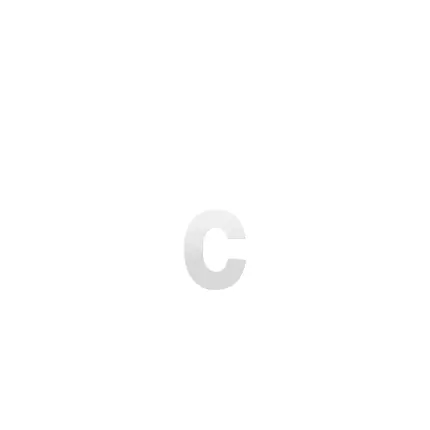Huisnummer toevoeging letter ‘c’ wit, 116 mm Direct Verzonden
