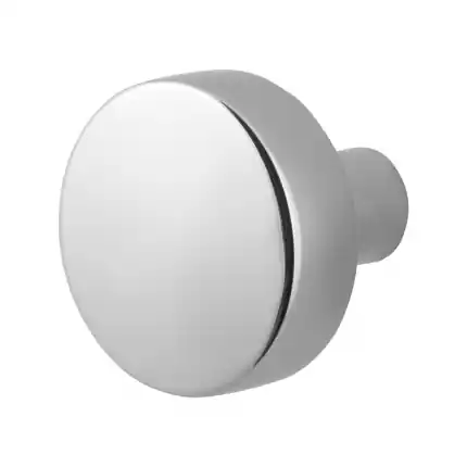 Betrouwbaar S2 knop Vlakke knop 52×16 mm vast RVS gepolijst