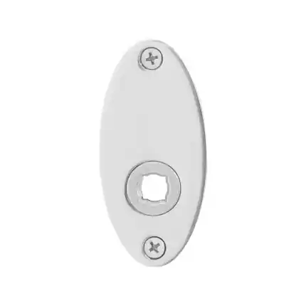 Seizoensaanbieding Rozet 80x38x2mm RVS gepolijst links-/rechtsdraaiend