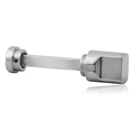 Op = Op Toiletgarnituur toiletstift 8mm RVS gepolijst normale knop