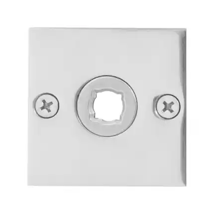 Rozet 50x50x2mm RVS gepolijst Tijdelijk Beschikbaar