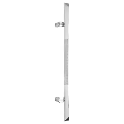 Beste Prijs Deurgreep T-model 40x36x800/500mm RVS gepolijst met RVS geborsteld