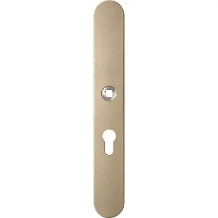 Tijdelijk Beschikbaar GPF1170.A4R langschild afgerond PC55 rechtsdraaiend Champagne blend