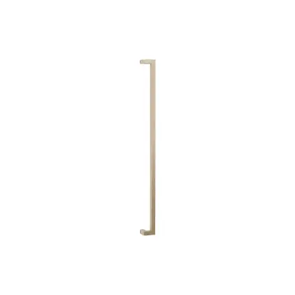 GPF14 deurgreep verkropt 30x30x1200mm hoogte 60mm Champagne blend Gecertificeerd