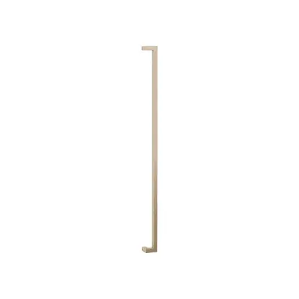 Bestel Nu GPF14 deurgreep verkropt 30x30x1400mm hoogte 60mm Champagne blend