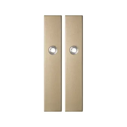 Korting GPF1125.A4 langschild rechthoekig blind Champagne blend