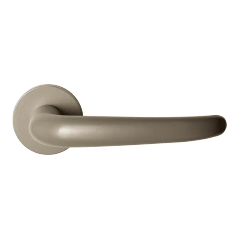 Koop Online GPF3085.A4-00 Champagne blend deurkruk Tino op ronde rozet
