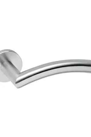 Laatste Versie Deurkruk Tubular L haaks 19mm RVS