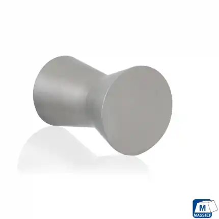 Nu Kopen Meubelknop rond 35x46mm RVS
