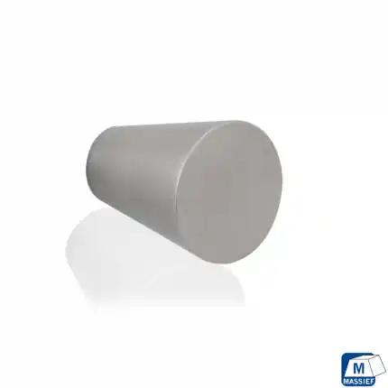 Meubelknop rond 20x25mm RVS GPF5500.20 Korting