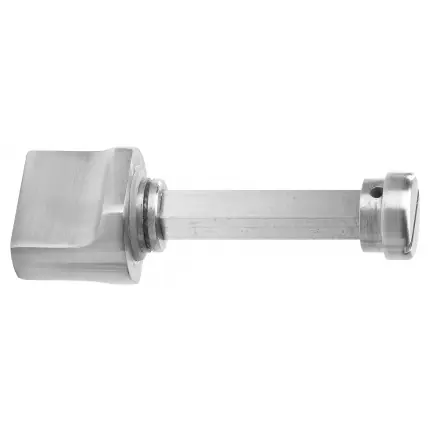 Veilige Betaling Toiletgarnituur toiletstift 8mm RVS geborsteld grote knop