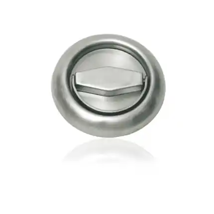 Korting ringgreep RVS geborsteld 76×12 mm. Incl. 8 mm stift van