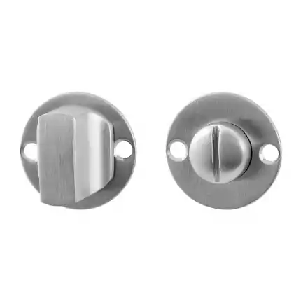 Toiletgarnituur 38x2mm stift 5mm RVS geborsteld grote knop Direct Beschikbaar