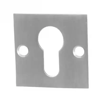 Merkproduct Cilinderrozet 50x50x2mm RVS geborsteld