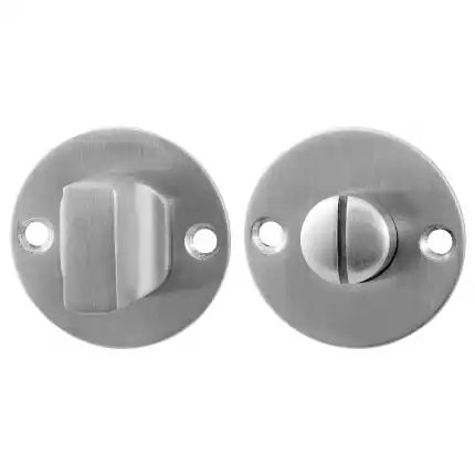 Toiletgarnituur 50x2mm stift 5mm RVS geborsteld grote knop Merkproduct