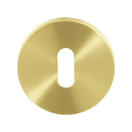 GPF0901VRP4 sleutelrozet 53x6mm PVD mat messing Exclusieve Aanbieding